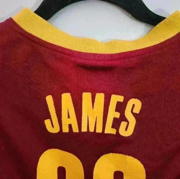 NBA LeBron James Cleveland Cavaliers Jersey Size XL Kids - Picture 5 of 8